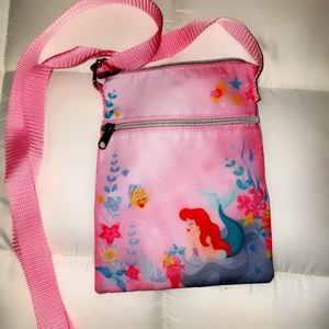 NWOT Loungefly The Little Mermaid Underwater Daydream Passport Crossbody Bag
